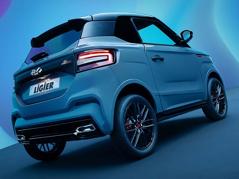 Ligier JS50 Rückansicht