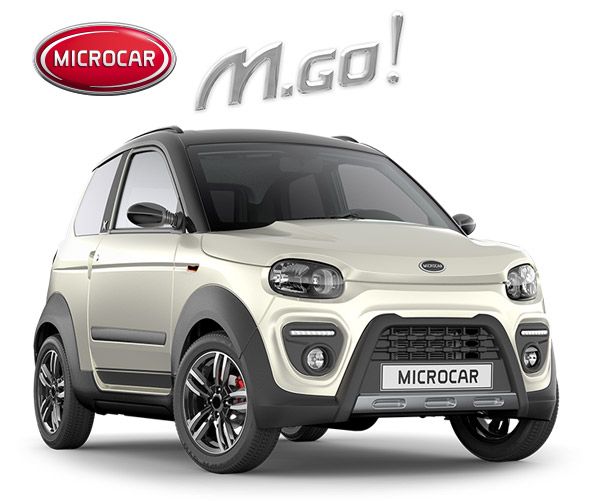 Microcar M.Go Frontansicht